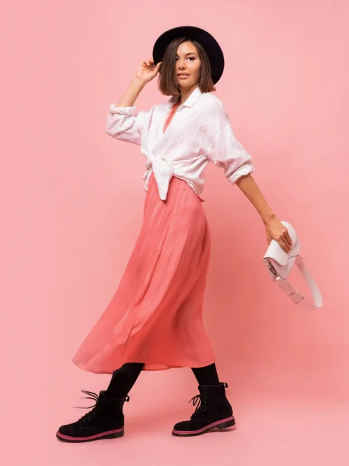 Camel trousers